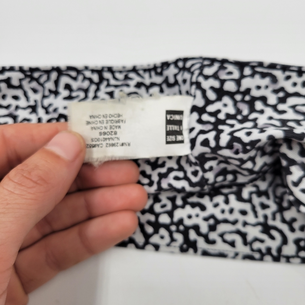 Nike Headband Black & White - Picture 9 of 9